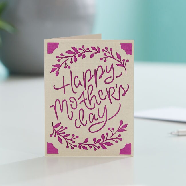 Cricut Joy Insert Cards - DIY Greeting Card - Black/Red, 10 ct