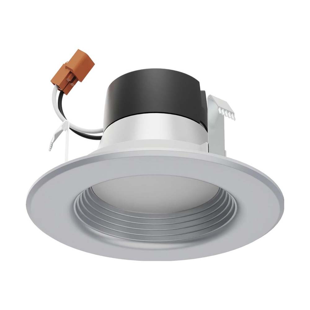 Satco 4 In 7w LED Downlight Retrofit Brushed Nickel Finish Tunable 120v