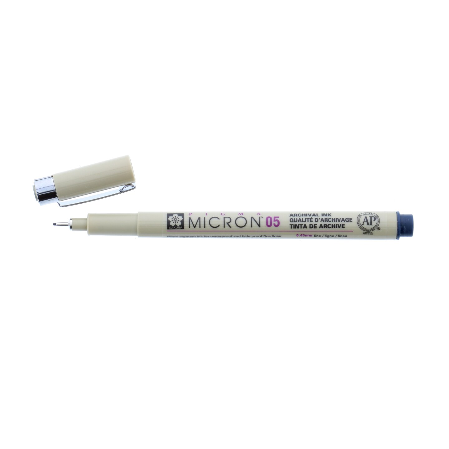 Sakura - Pigma Micron Pen - .45mm - Blue/Black - 05