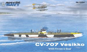 Special Navy 1/72 CV 707 Vesikko ‘WWII Finnish U-Boat’ 1/72