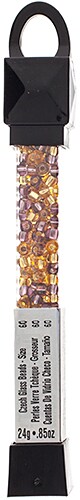 John Bead 6/0 Mixed Czech Glass Seed Beads, 24g