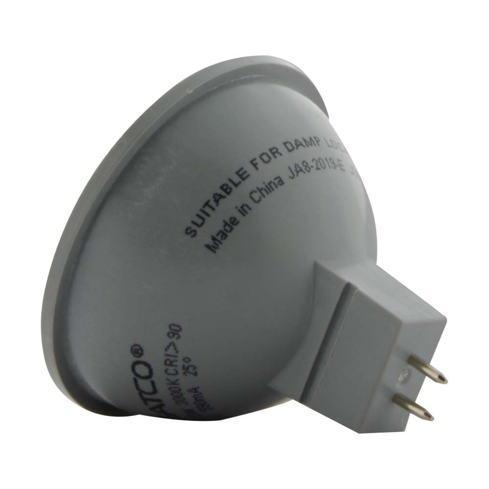 Satco 6w 24v LED MR16 Expanded Line 3000K 40 Degrees Beam GU5.3 Base - 50w-equiv