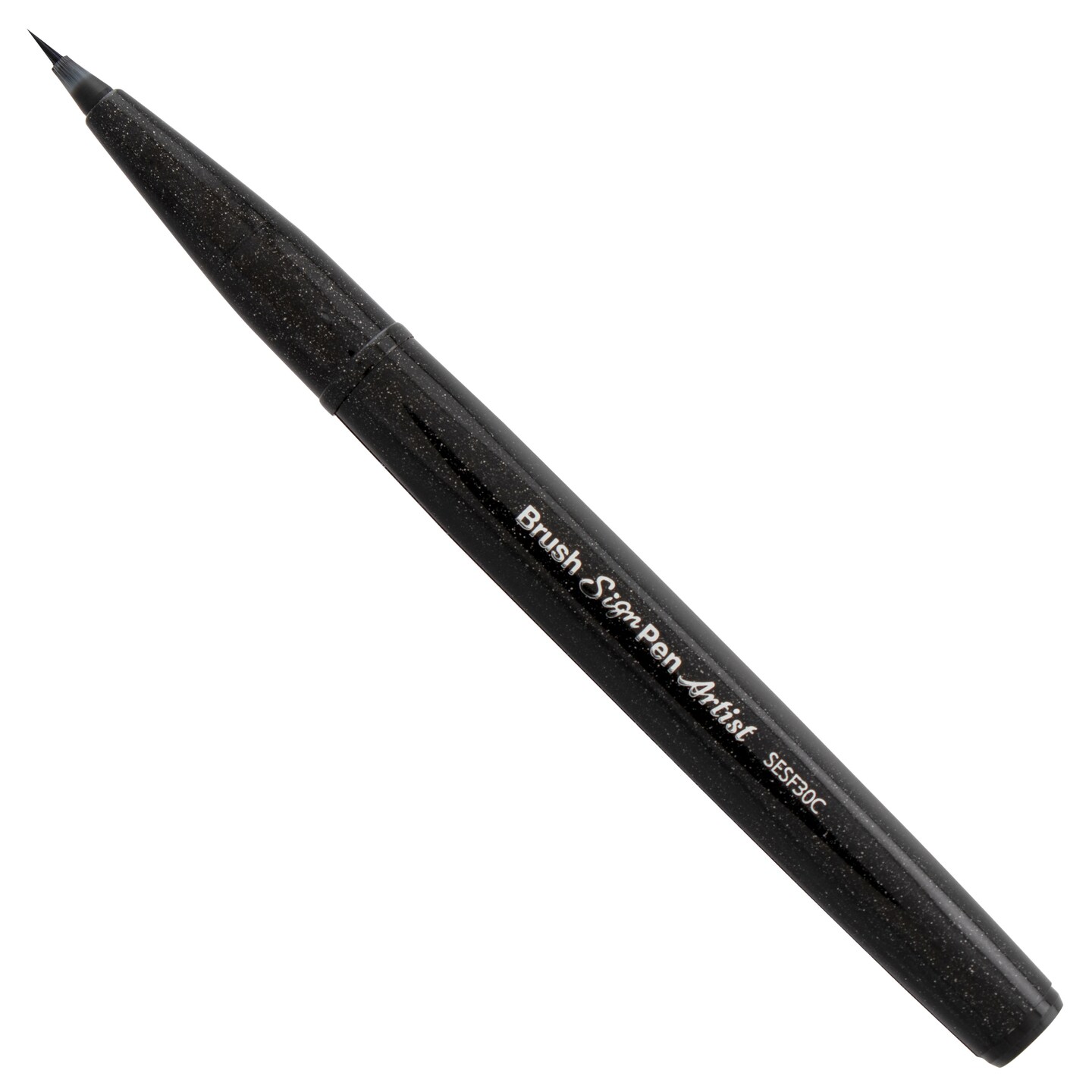 Pentel Sign Pens With Brush Tip, Micro Brush-Tip, Black