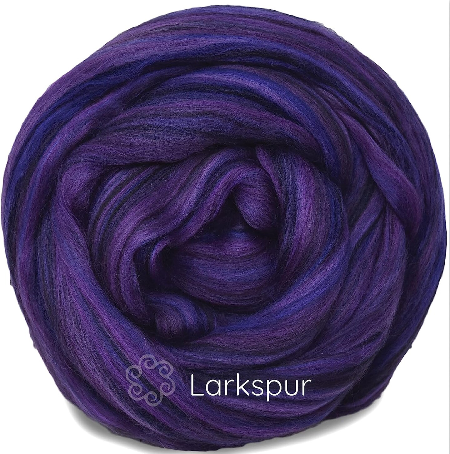 100% Superfine Merino Fiber: Winner's Circle. Soft Combed Top Roving Color Blend for Spinning, Felting, Weaving