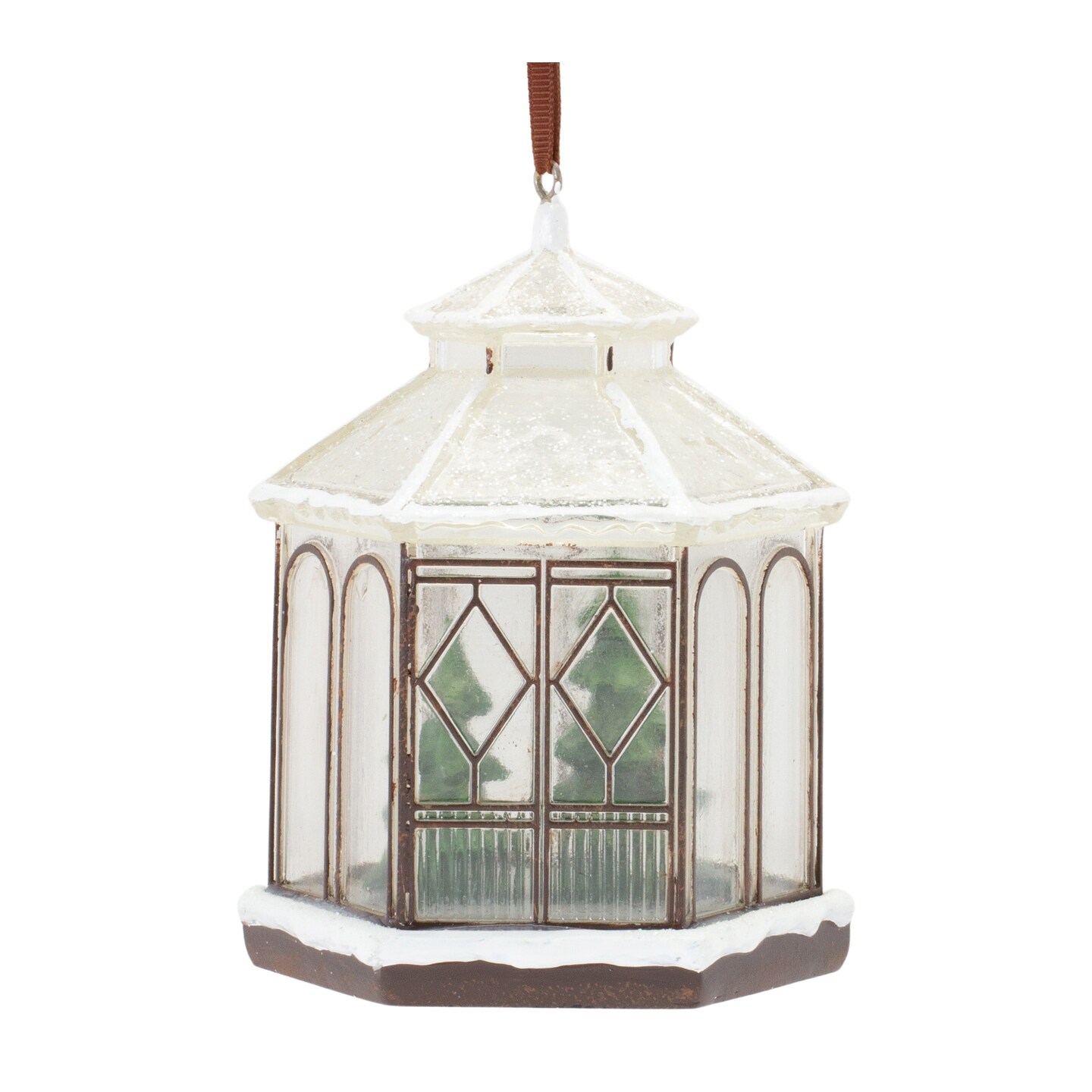 Melrose Gazebo Christmas Ornaments - 5.5&#x22; - Set of 4