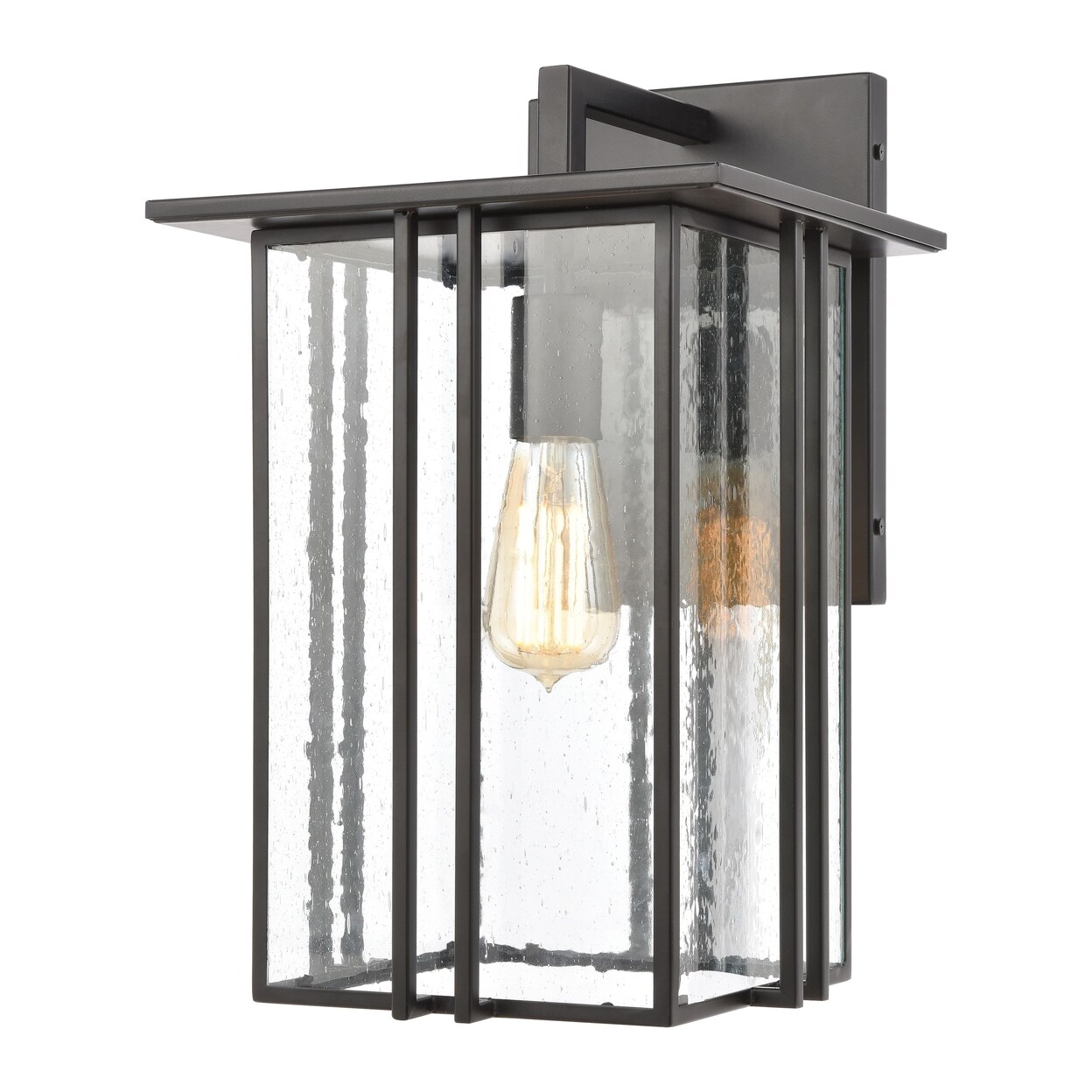 Radnor 16 High 1-Light Outdoor Sconce - Matte Black