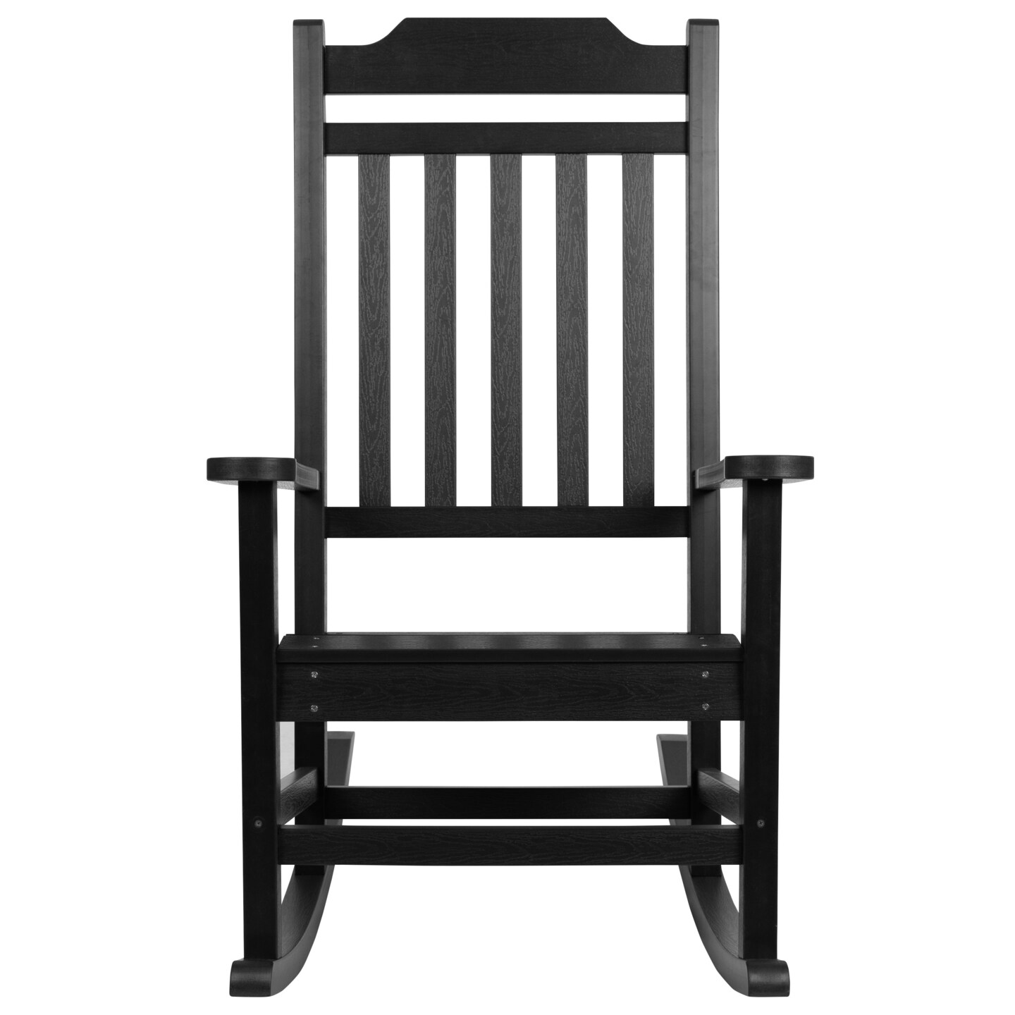Merrick Lane Set of 2 Hillford  Poly Resin Indoor/Outdoor Rocking Chairs