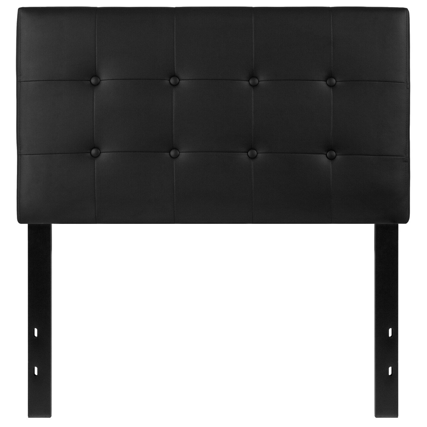 Emma and Oliver Button Tufted Upholstered Headboard