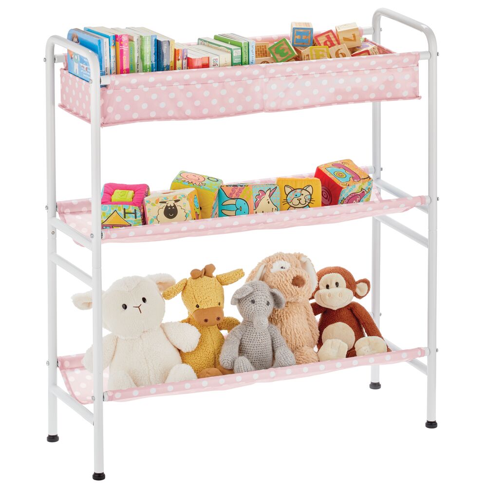 mDesign 3-Tier Kids Toy Box Storage Organizer Cart | Michaels