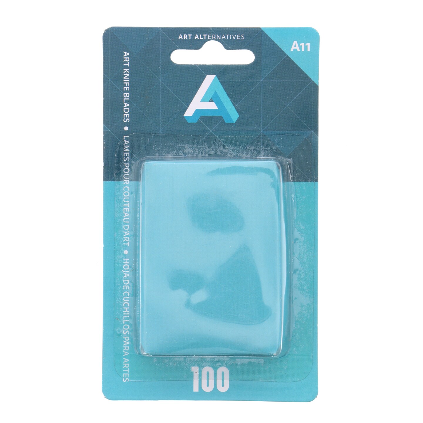 Art Alternatives A-11 Carbon Steel Blades, 100/Pkg.