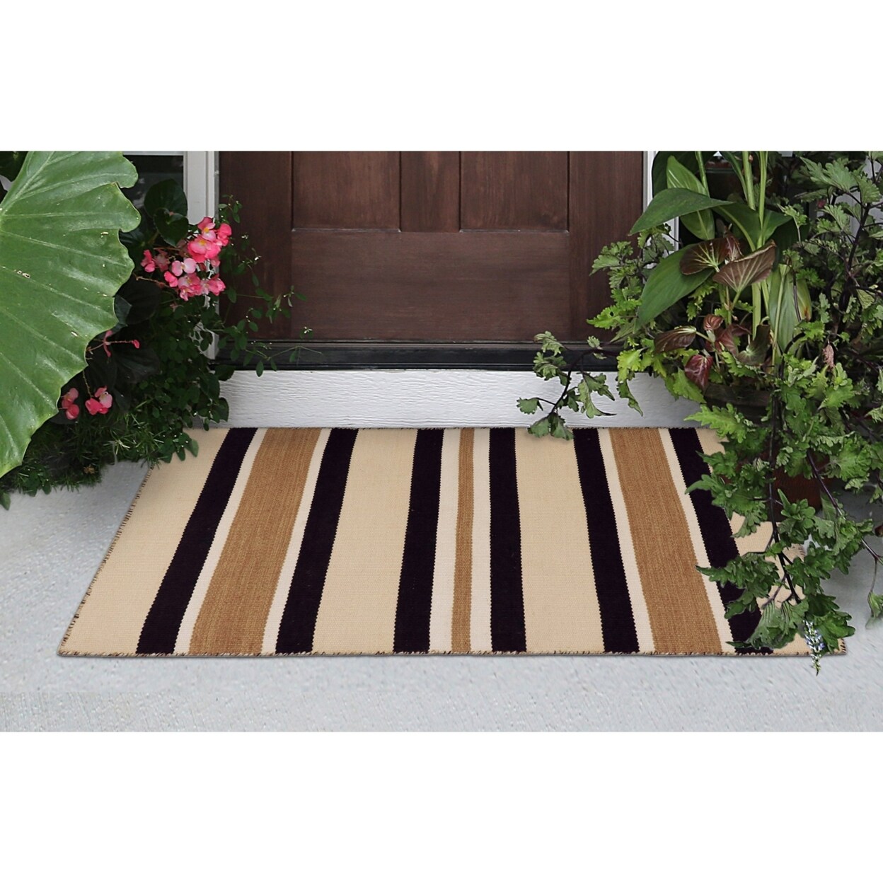 The Rug Department Liora Manne Sorrento Cabana Stripe Indoor Outdoor Area Rug Sisal