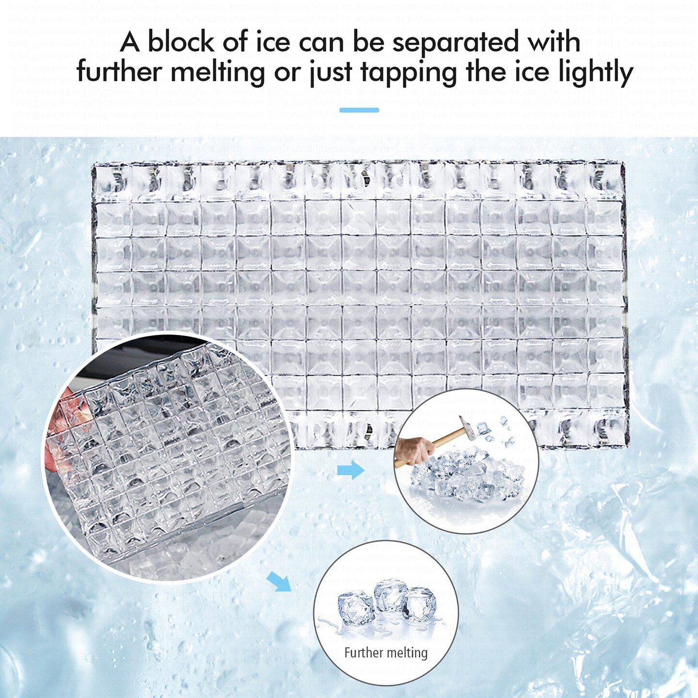 Costway Stainless Steel Ice Maker Machine Countertop 48Lbs/24H Self-Clean with LCD Display