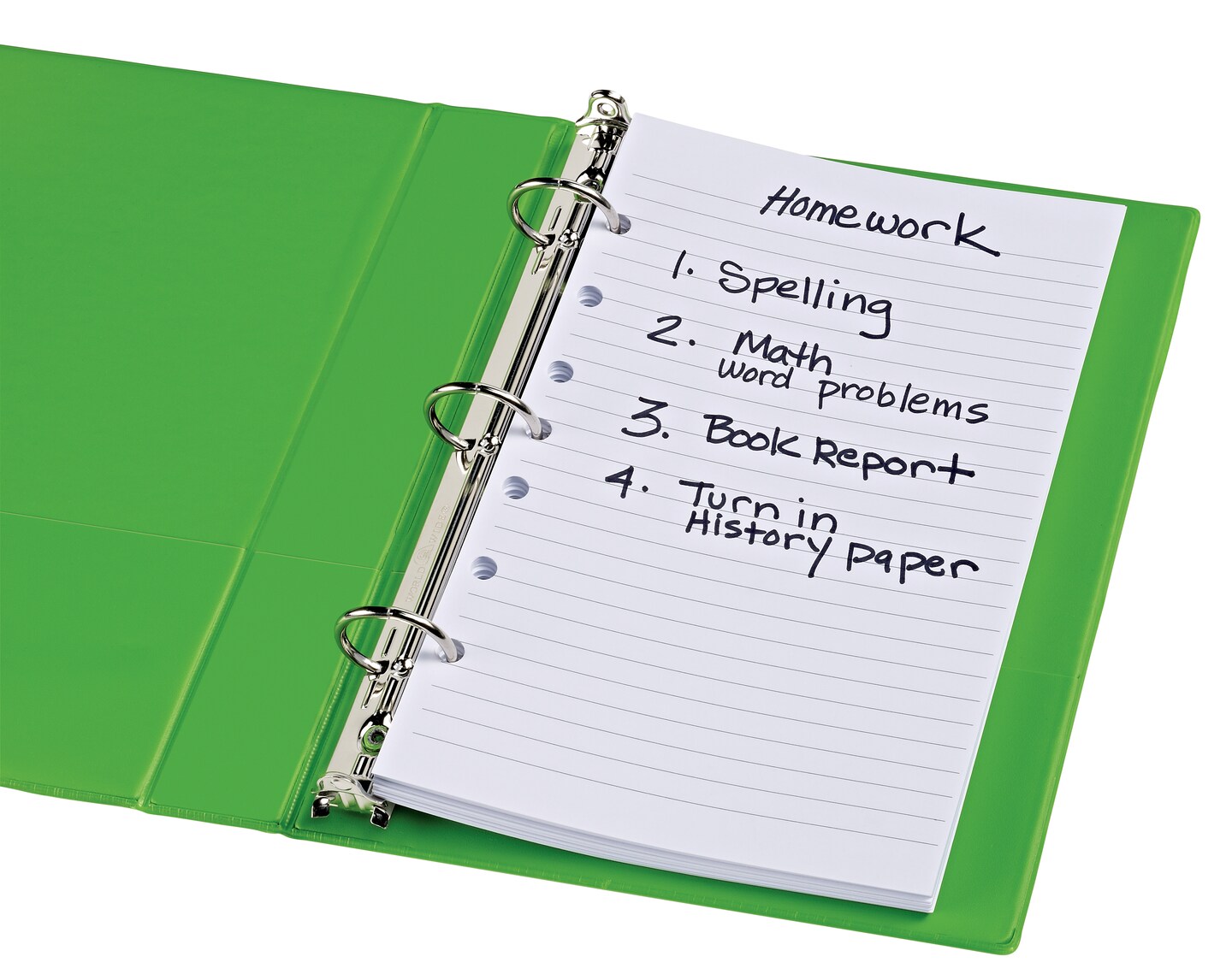 Avery 5-1/2" x 8-1/2" Mini Binder Filler Paper, Fits 3-Ring/7-Ring Binders, 100 Pack - 6 Pack