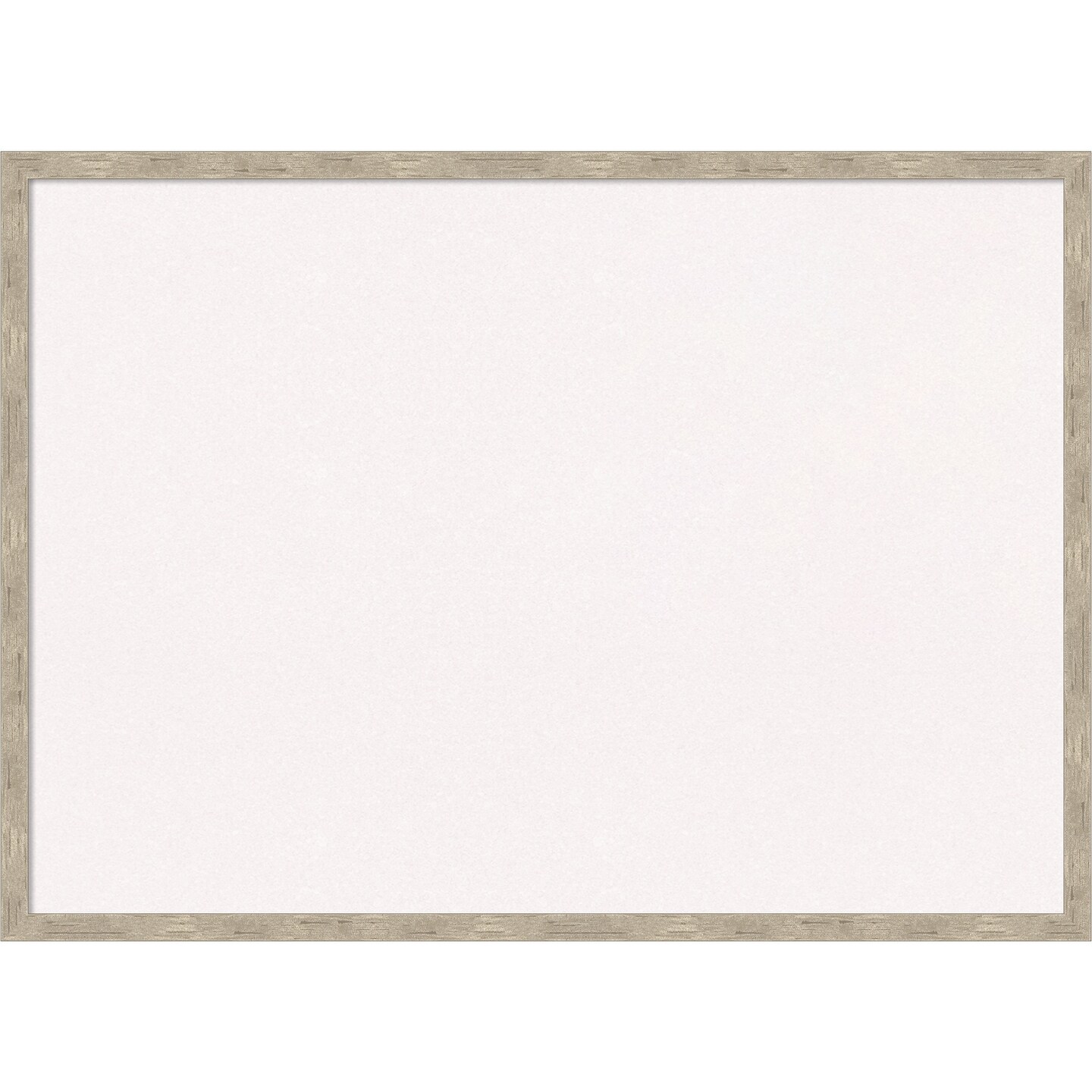 Imprint Wood Framed Corkboard, White Cork