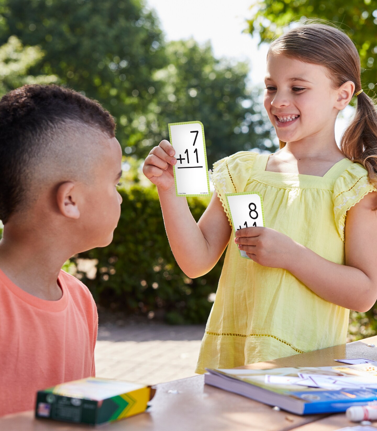 Carson Dellosa 169 Addition Flash Cards, All Facts for Adding Through 12, Flashcards for Ages 6 and Up, Kindergarten Learning Activities and Math Games for Kids 5-7