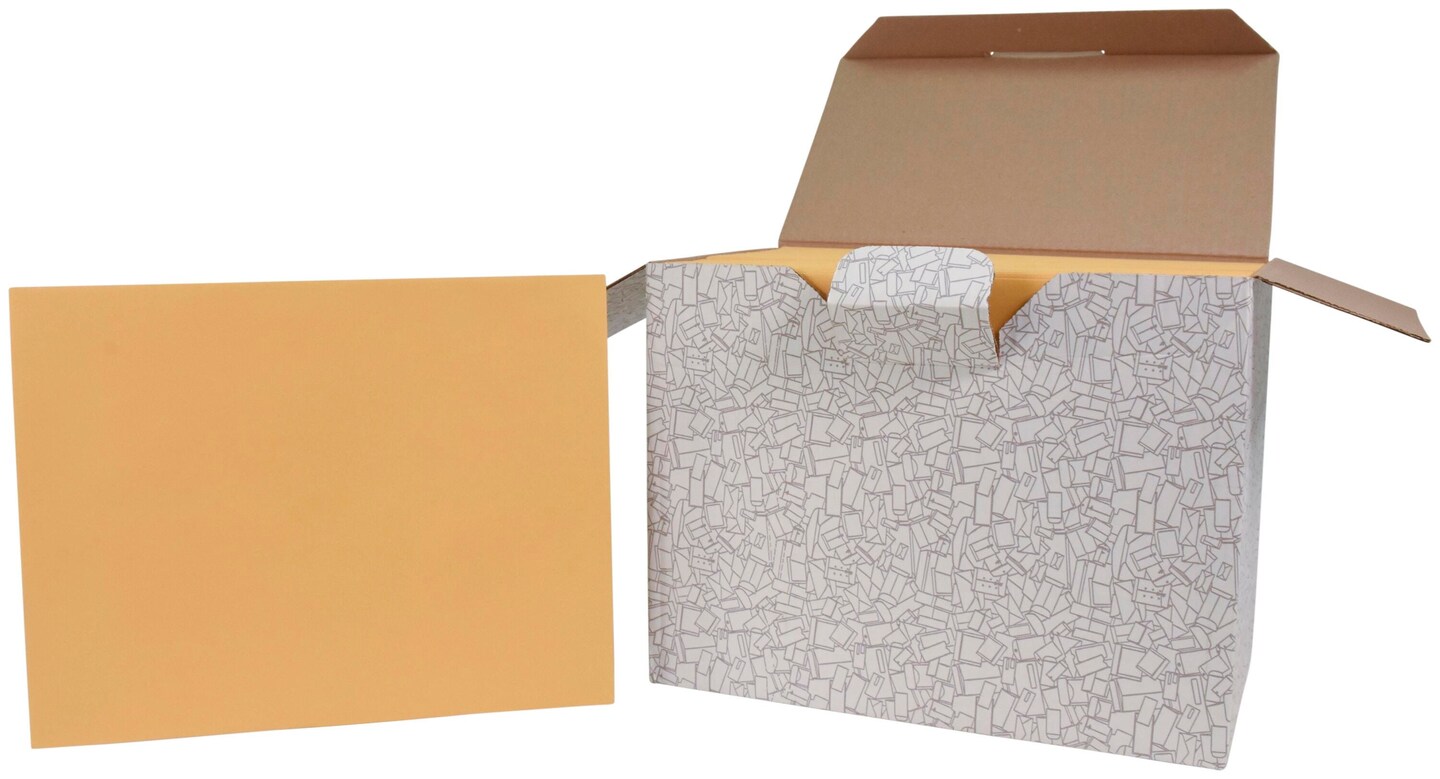 School Smart No Clasp Envelopes with Gummed Flap, 10 x 13 Inches, Kraft Brown, Pack of 250