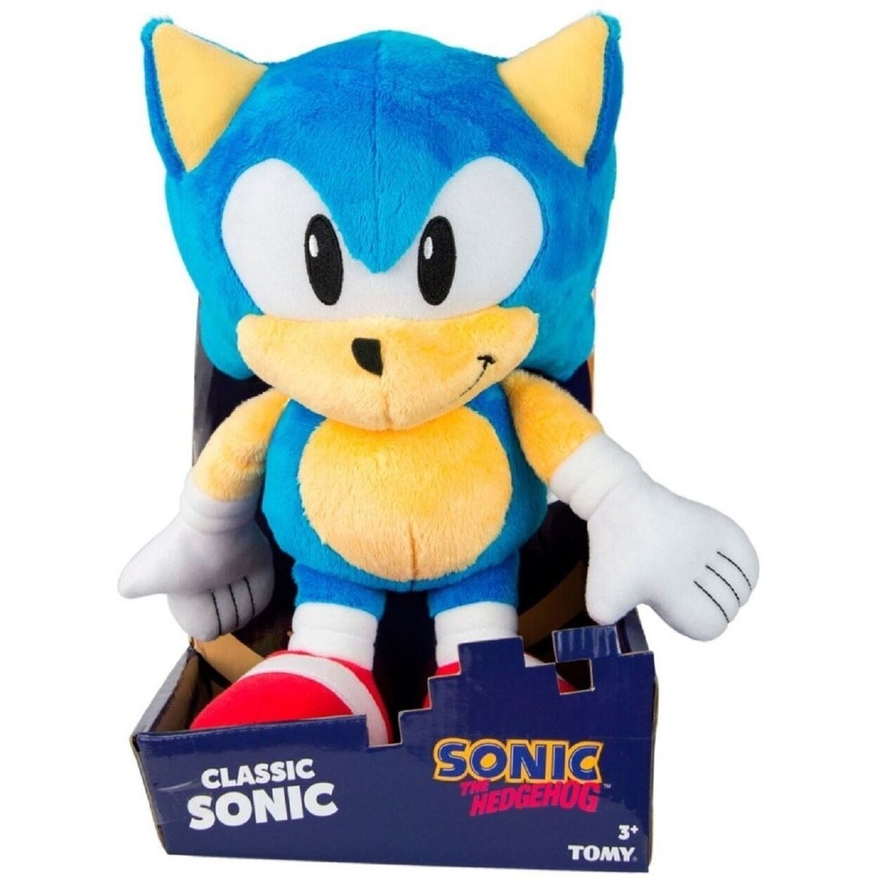 Sonic The Hedgehog Plush Toy Classic 12 Inch Stuffed Animal Soft Toy