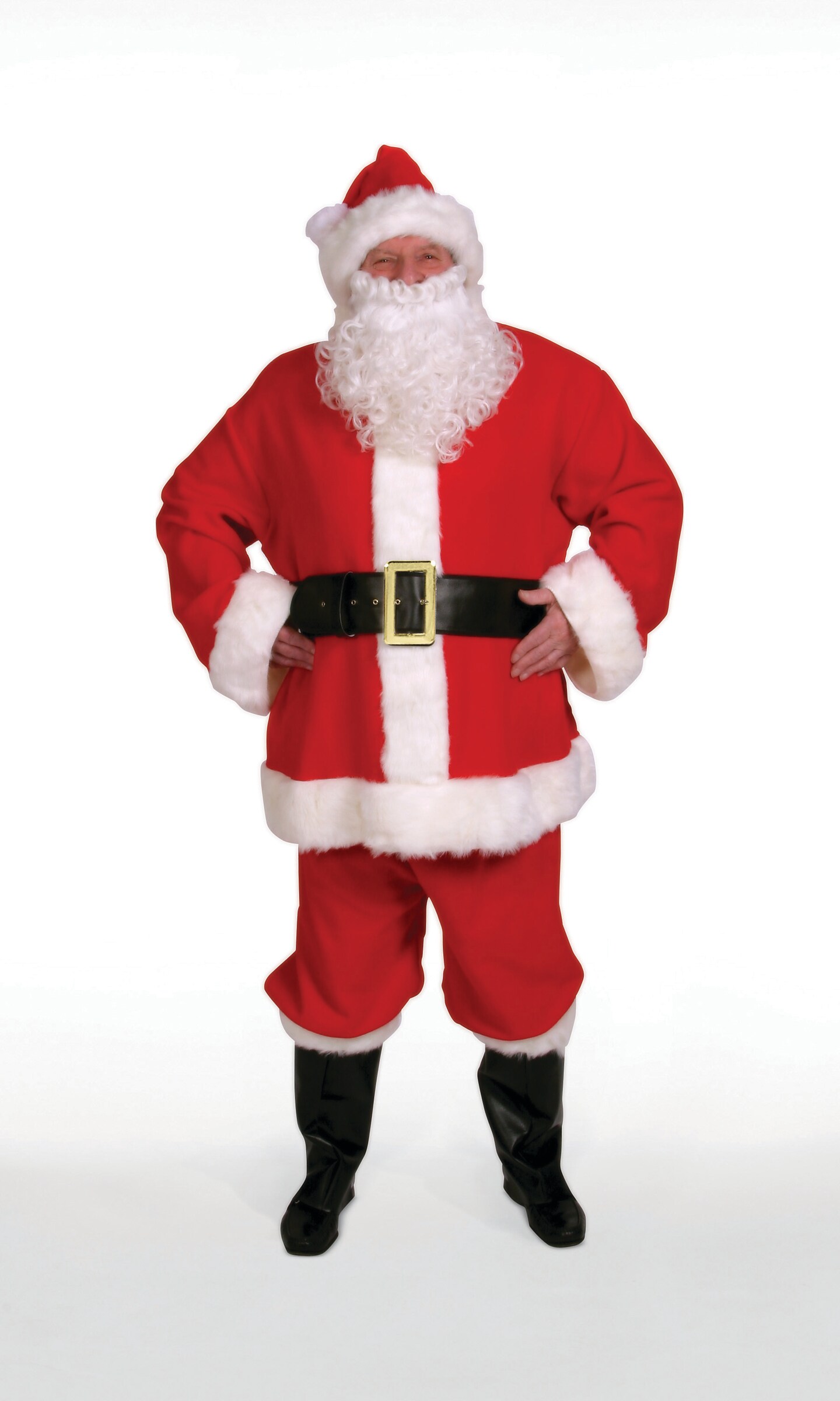 The Costume Center 10-Piece Economy Santa Christmas Costume Set - Adult Size XXL