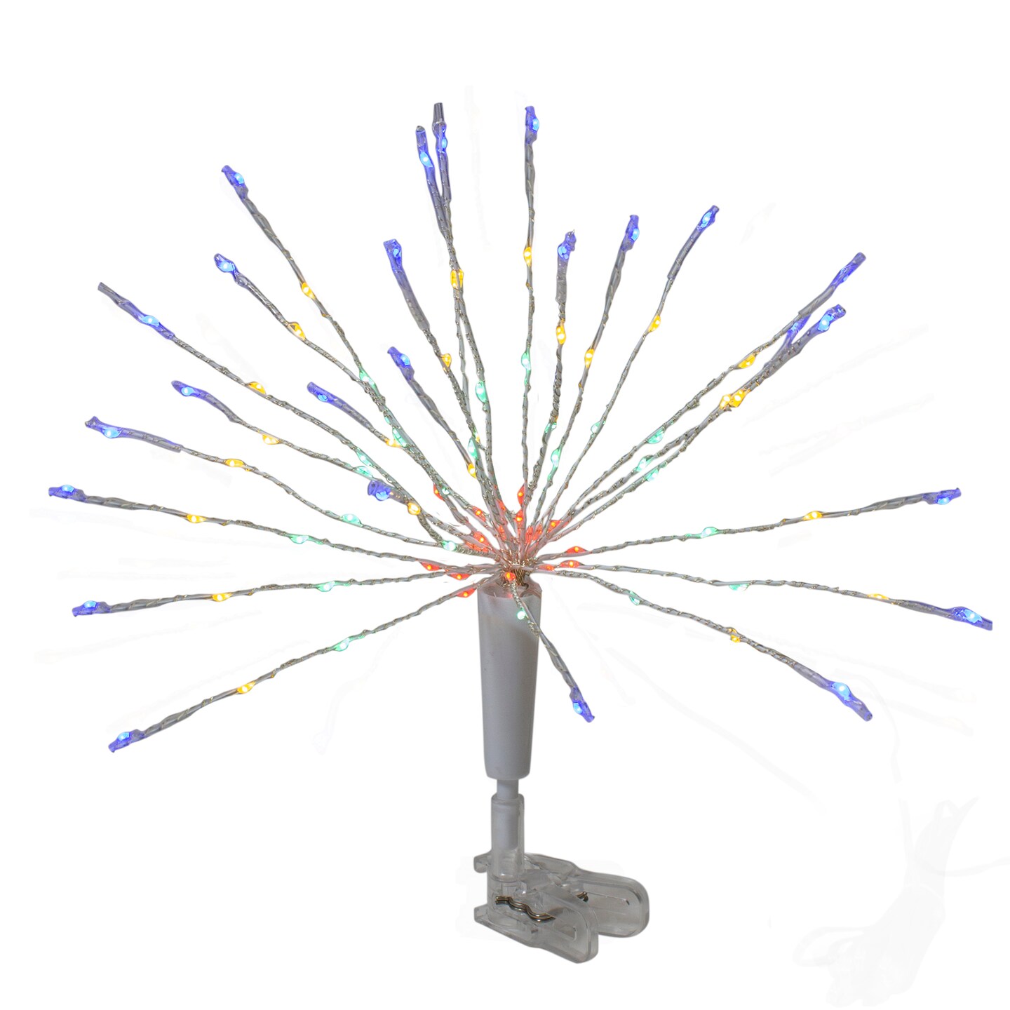 Northlight 12&#x22; Multicolor LED Lighted Firework Christmas Tree Topper