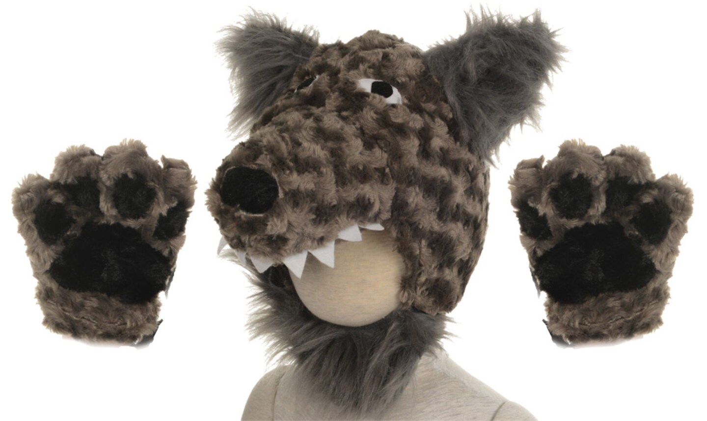 The Costume Center Brown and Black Wolf Toddler Halloween Kit Costume Accessory - One Size