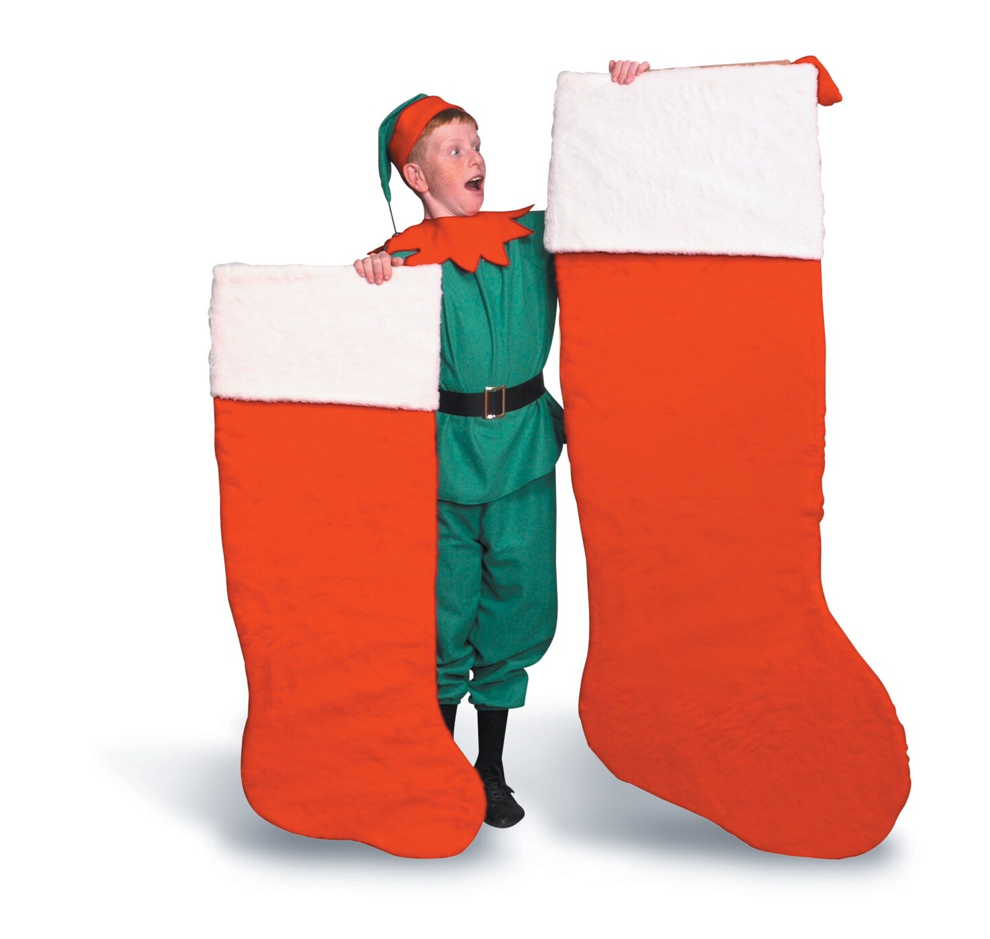 The Costume Center 45&#x201D; Red and White Giant Christmas Stocking
