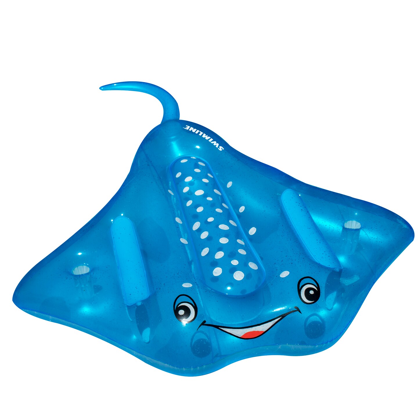 Swimline Manta Ray Ride-On Swimming Pool Inflatable Raft - 88&#x22;