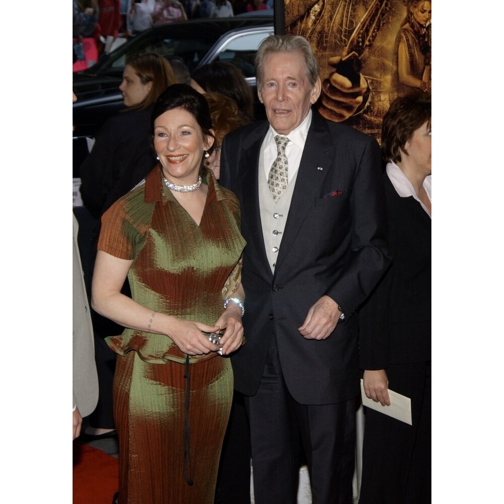 Posterazzi Actor Peter O Toole And Daughter Kate Attend The U.S. Premiere Of Troy At The Ziegfeld Theater May 10  2004 In  York