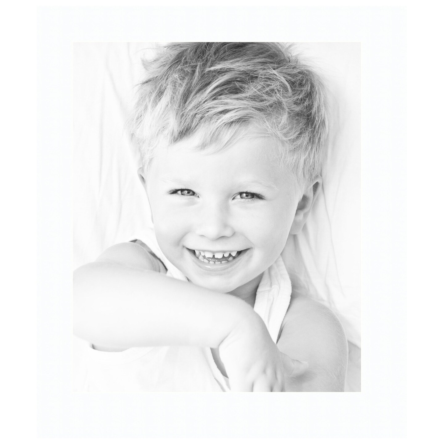 Custom Super White Mat, Available in Image Sizes 4x4&#x22; to 20x32&#x22;, Outside Size is 4&#x22; Larger Than Image Size