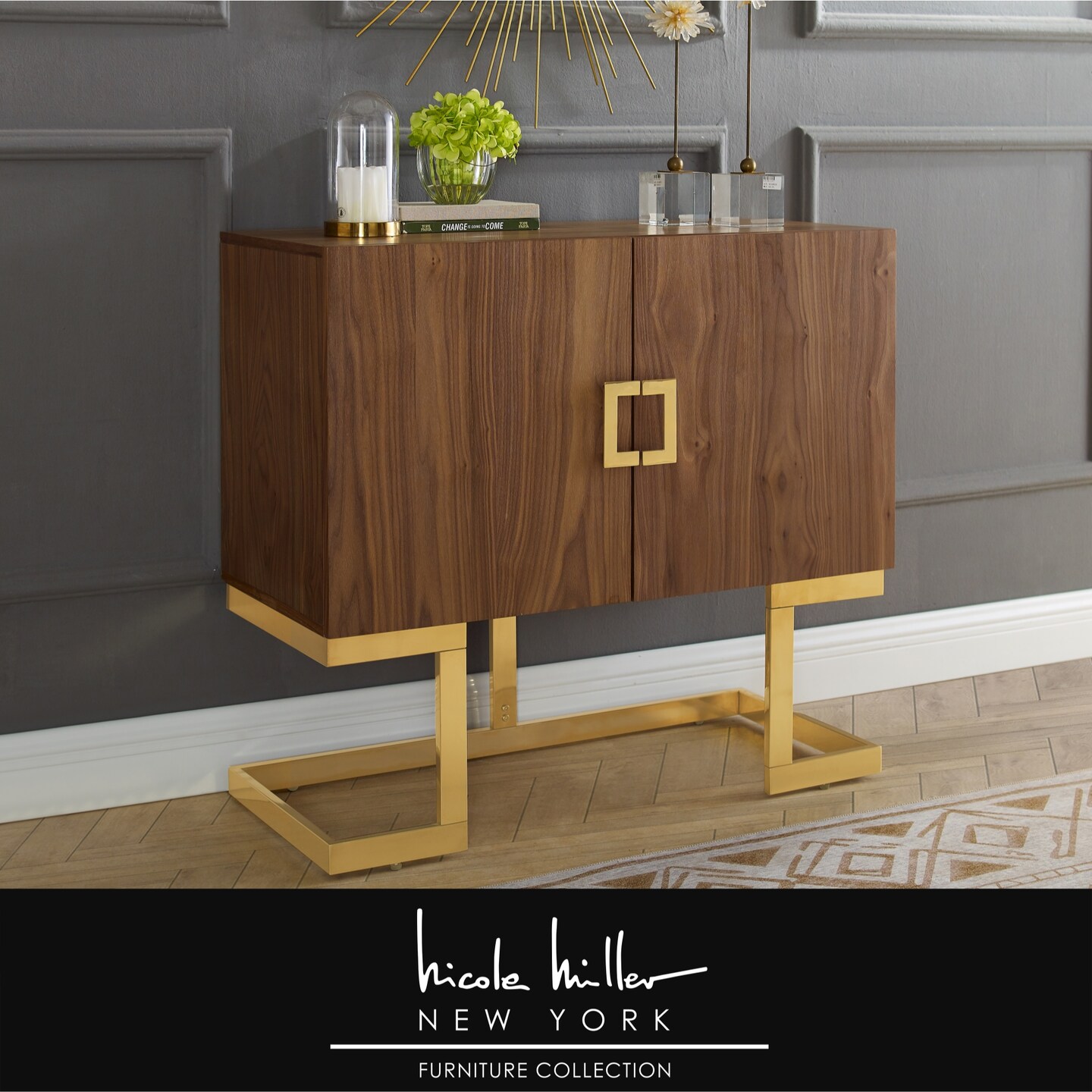 Olina 2 Doors Accent Cabinet