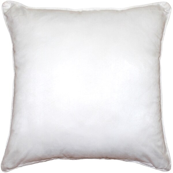 Pillow Decor Sedona Microsuede White Throw Pillow 22x22 Michaels