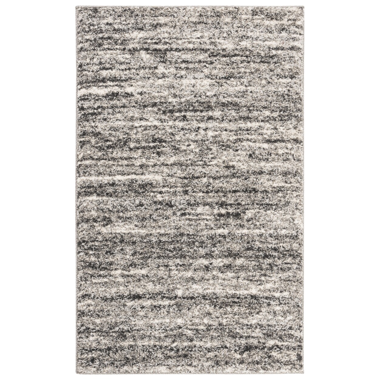 Safavieh Retro Collection Ret2133-1180 Ivory / Grey Rug Area Rug Carpet Shag