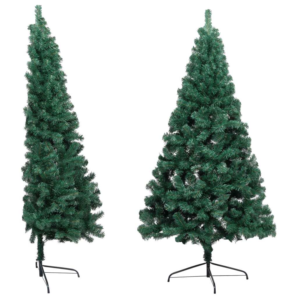 Artificial Half Christmas Tree with Stand