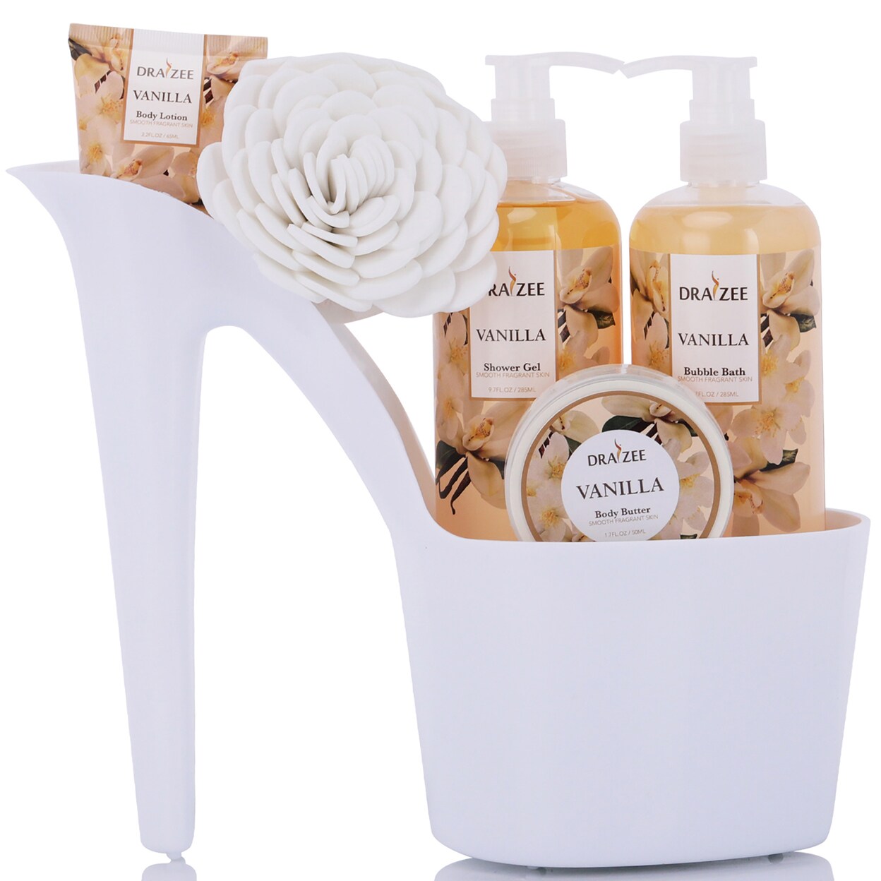 Buy Gift Baskets for Women, Vanilla Spa Gifts for Women, Bath and