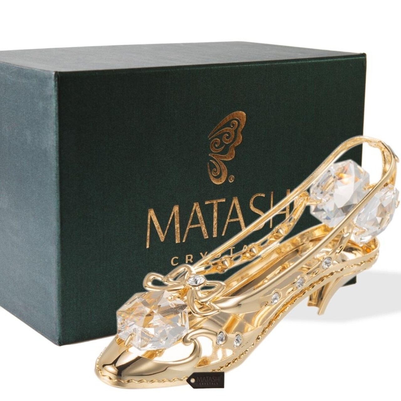 Matashi Best 24K Gold Plated Crystal Studded Lady Shoe Ornament 1 from ...