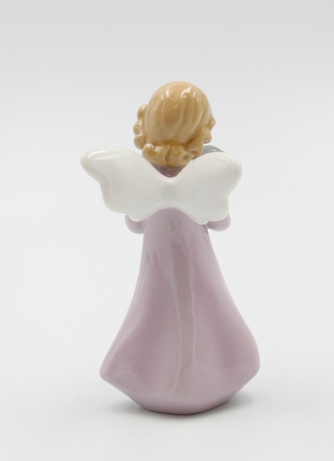 Ceramic Angel Holding Cat Figurine, Home D&#xE9;cor, Gift for Her, Gift for Mom, Kitchen D&#xE9;cor, Cat Lovers Gift, Pet Loss Gift