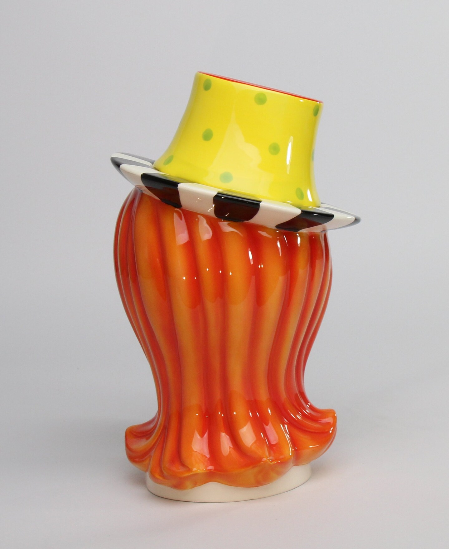 Ceramic African American Lady Daisy Flower Hat Cookie Jar, Home D&#xE9;cor, Gift for Her, Mom, Friend, or Coworker, Kitchen D&#xE9;cor