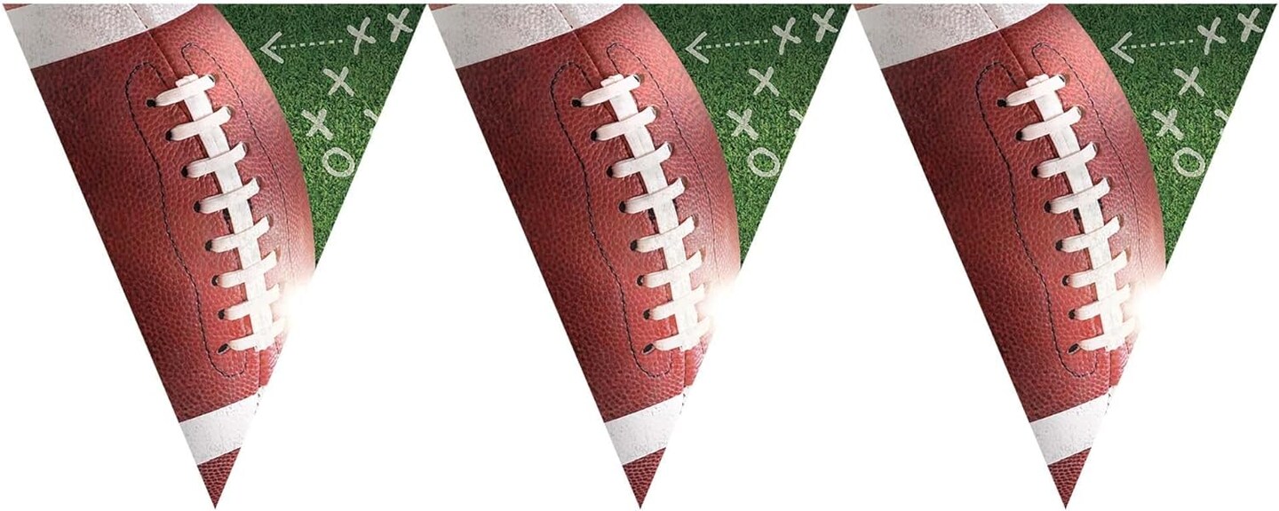 Football Pennant Flag Banner