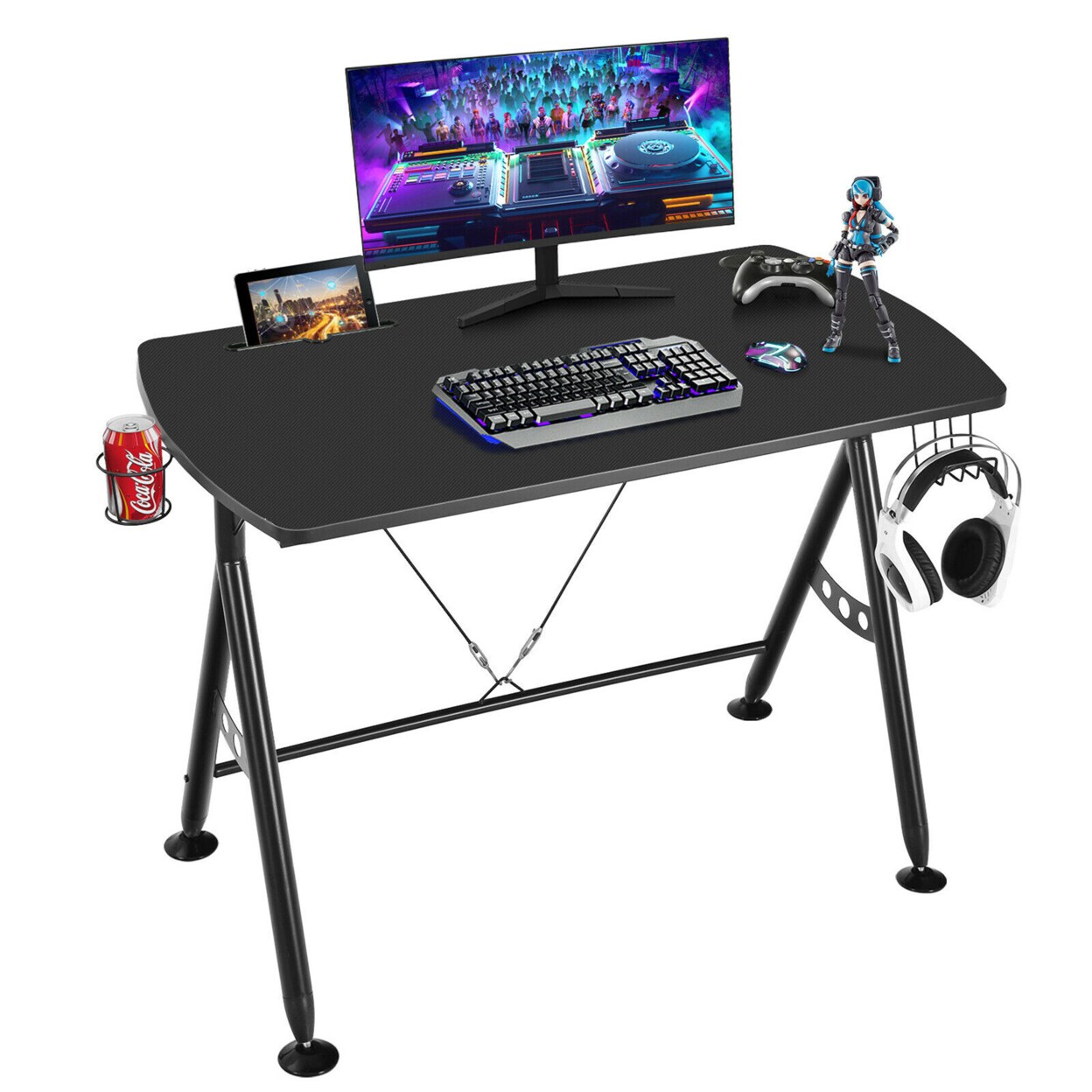 Gymax on sale gaming desk