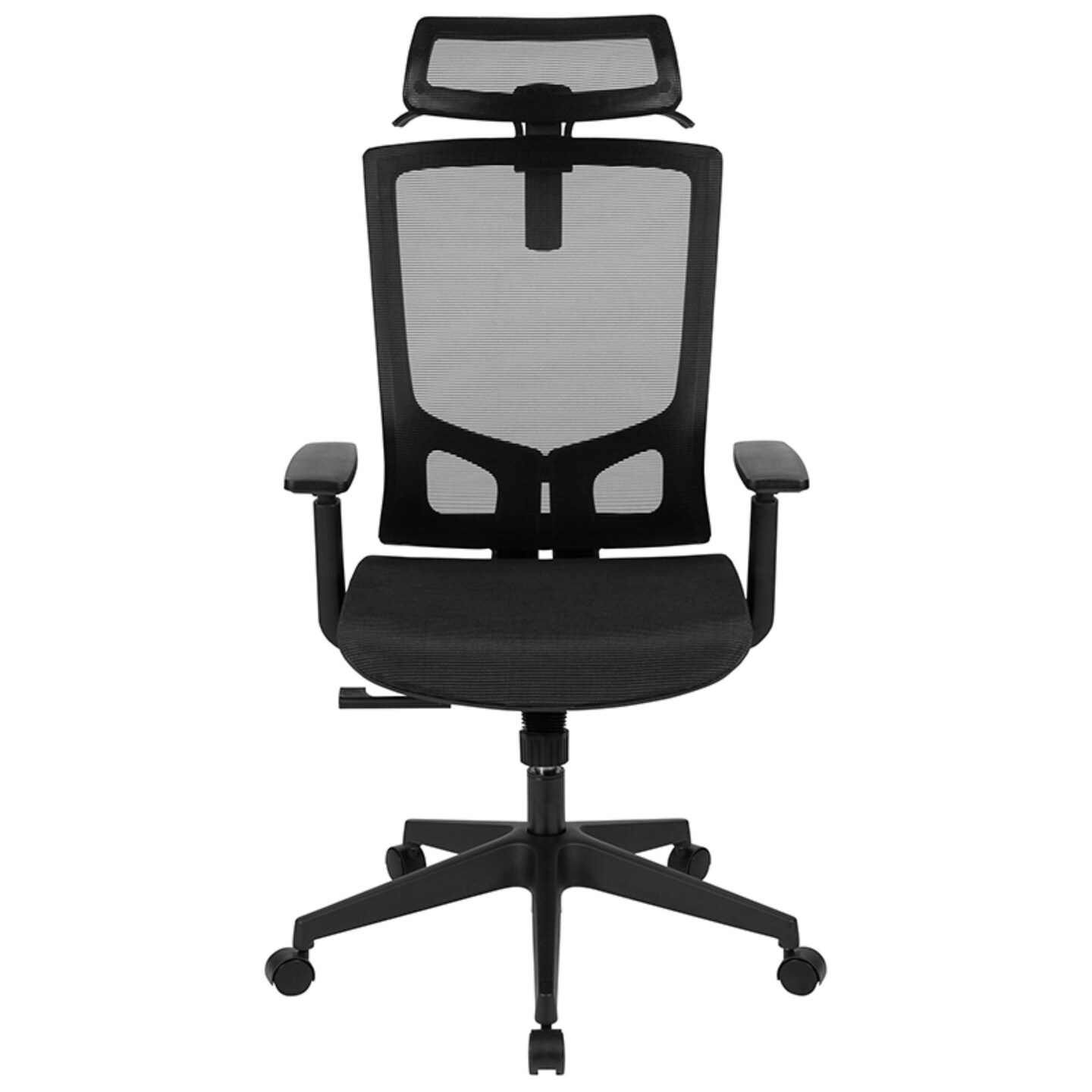 Flash Furniture Ergonomic Mesh Office Desk Chair in Black