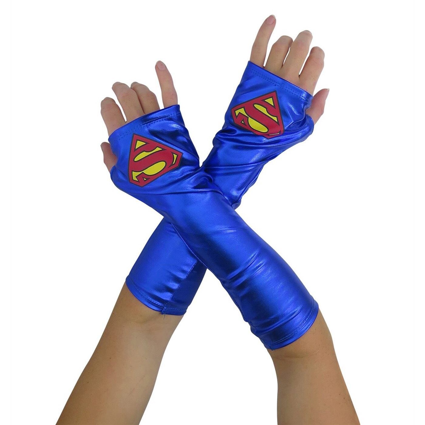 Rubies Supergirl Child Gauntlets Girls Halloween Costume Accessories - 6+