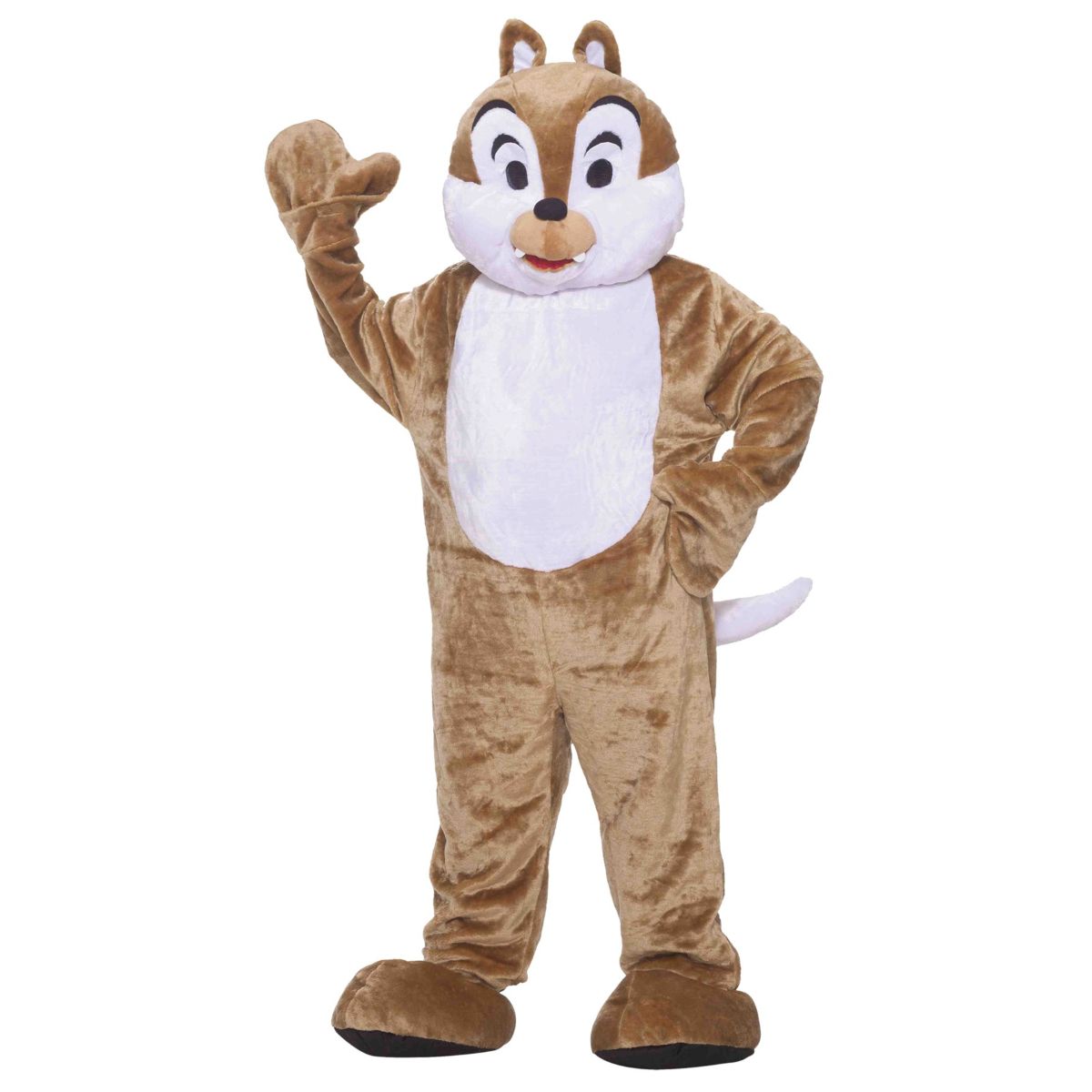 The Costume Center Brown and White Chipmunk Mascot Unisex Child Halloween Costume - One Size