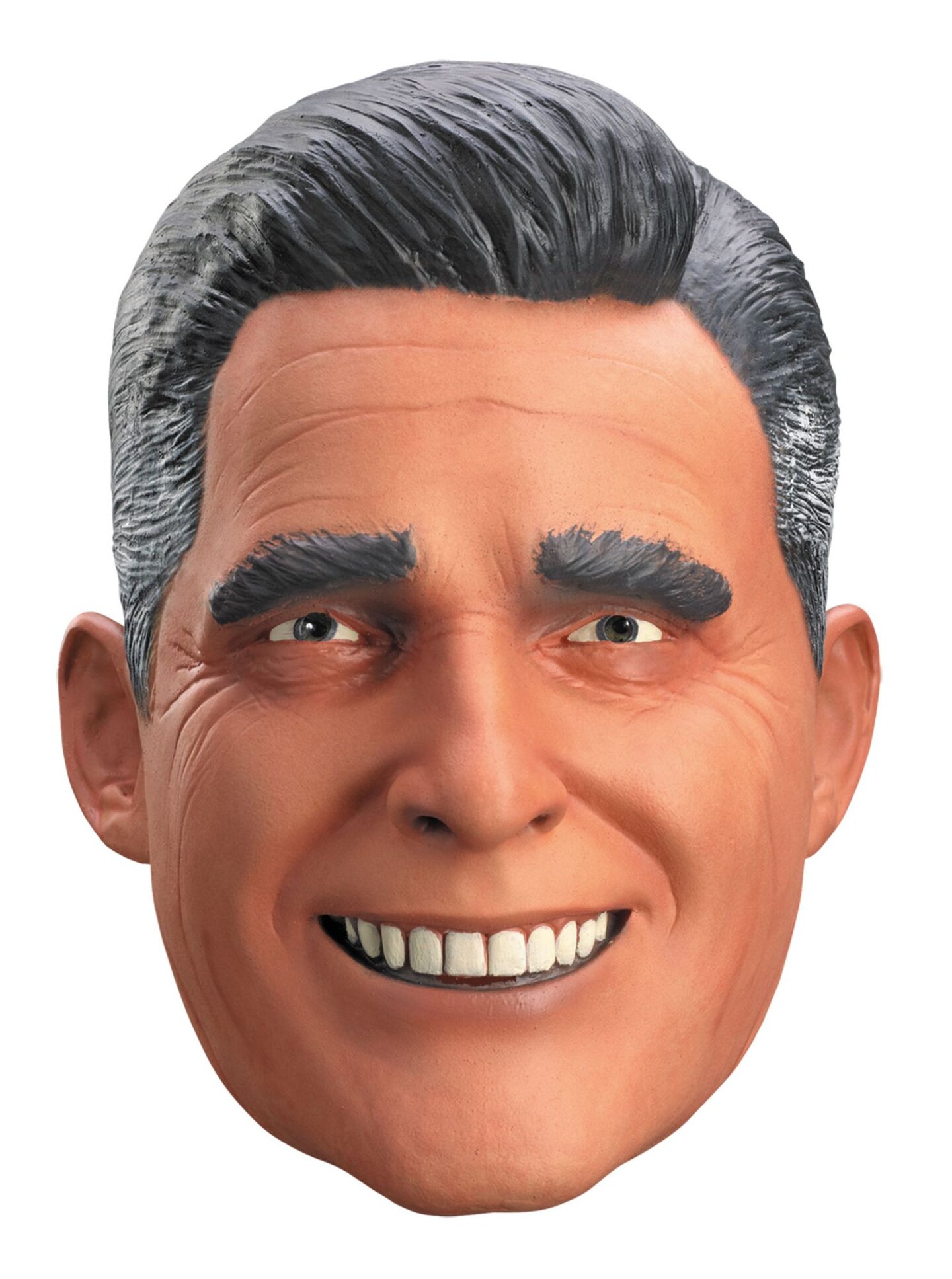 The Costume Center Beige Presidential Romney Men Adult Halloween Mask Costume Accessory - One Size
