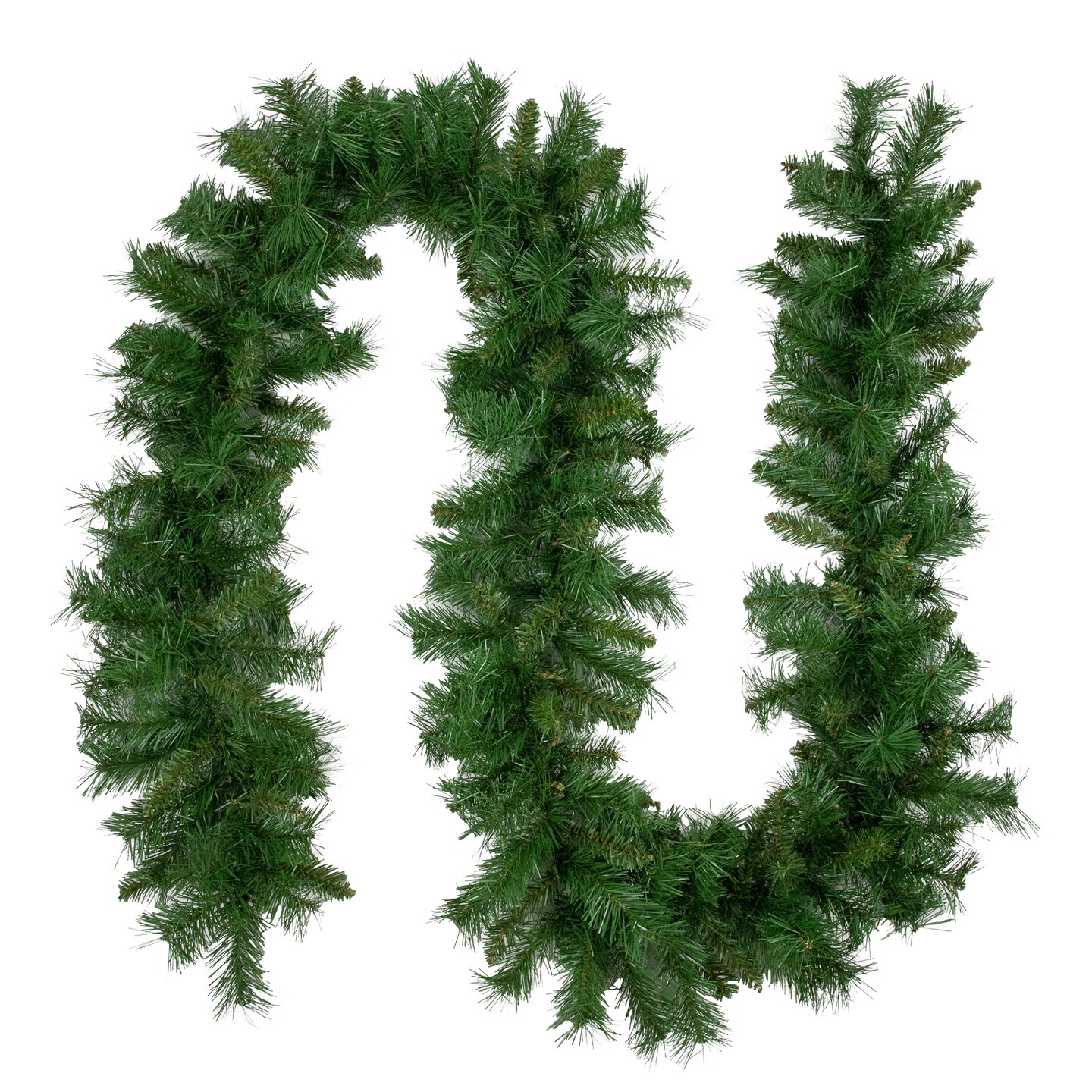 Northlight 9&#x27; x 10&#x22; Chatham Pine Artificial Christmas Garland, Unlit