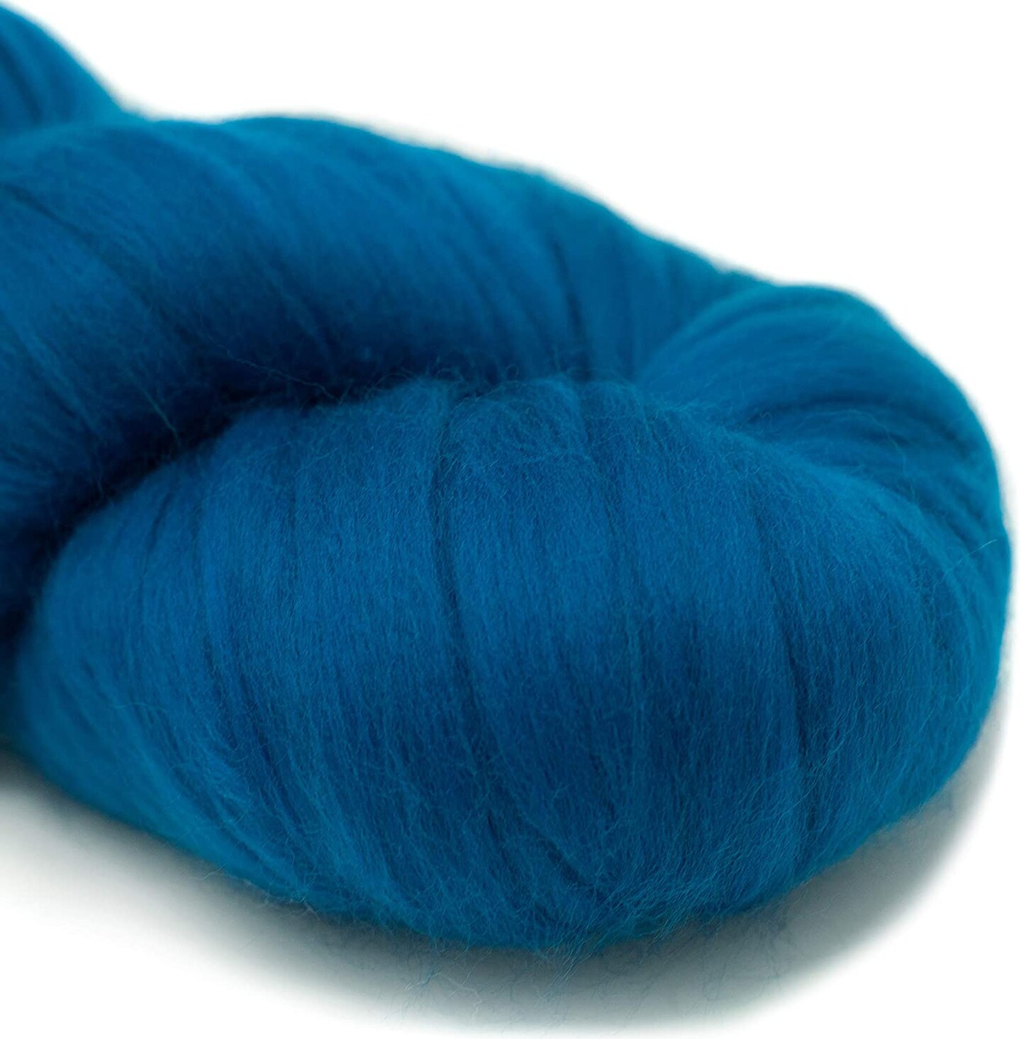 LEARN TO SPIN YARN - Beginner&#x27;s Spinning Kit with Drop Spindle and Merino Pencil Roving. Choose your color.