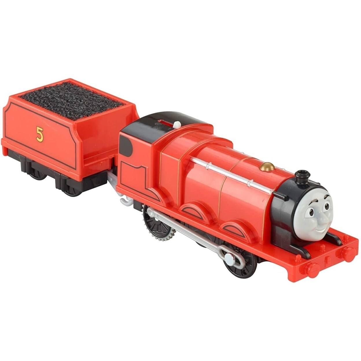 Thomas And Friends James Motorized Engine Trackmaster Red Train Toy Fisher-Price