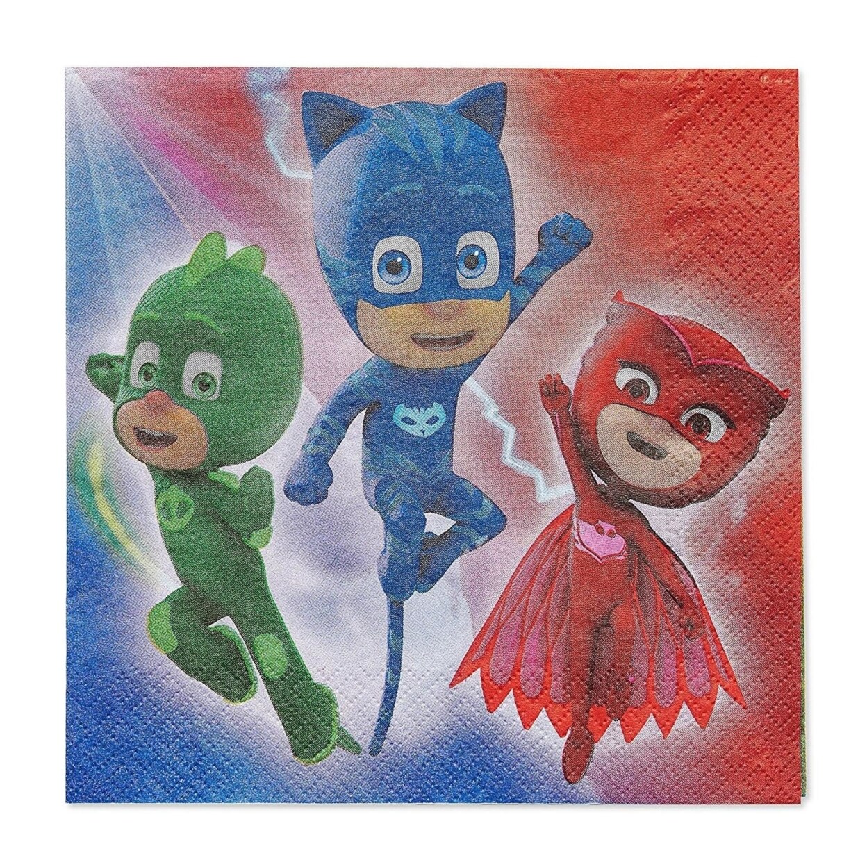 Pj Masks Lunch Napkins 16-Piece Kids Party Decorations Designware Amscan