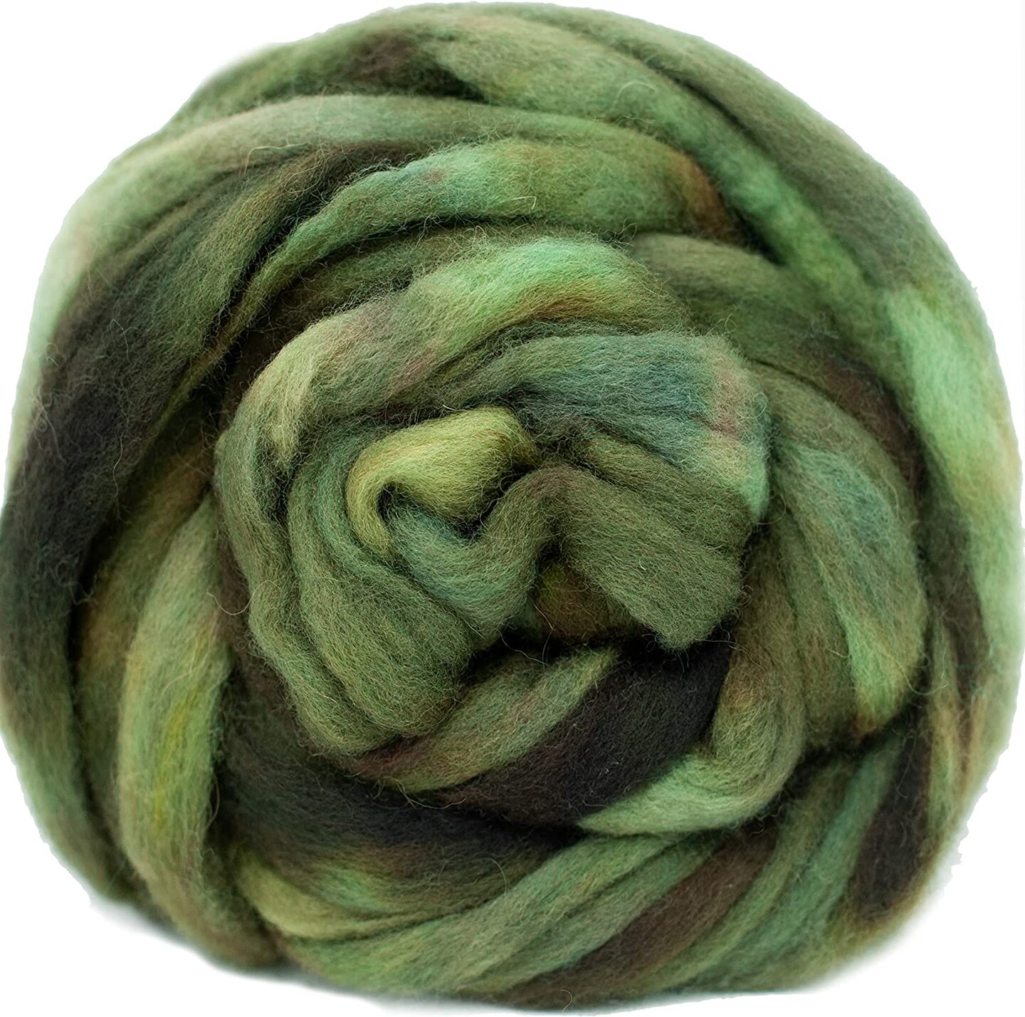 Hand Dyed BFL Wool Roving: Gorgeous tonal colorways for easy needle felting, hand spinning or weaving. Choose 1oz or 4oz