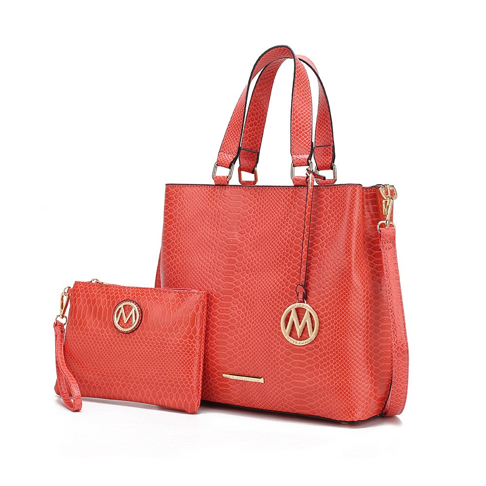  MKF Collection Tote Bag for Women, Vegan Leather Color