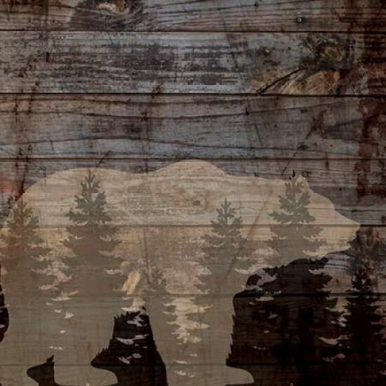 RUSTIC BEAR Poster Print by Piper Ballantyne - Item # VARPDXPB25295