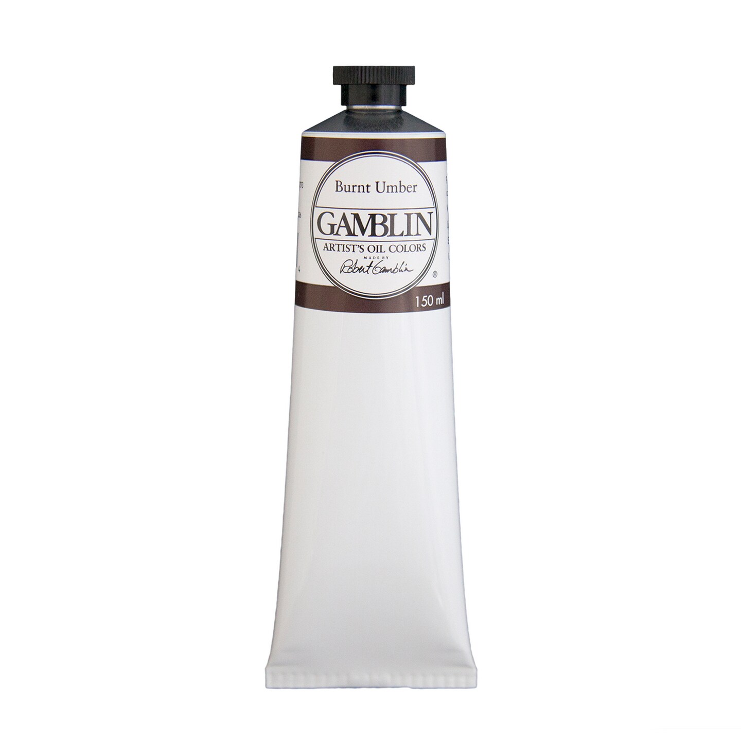 Gamblin Artist Grade Oil Color, 150Ml, Burnt Umber